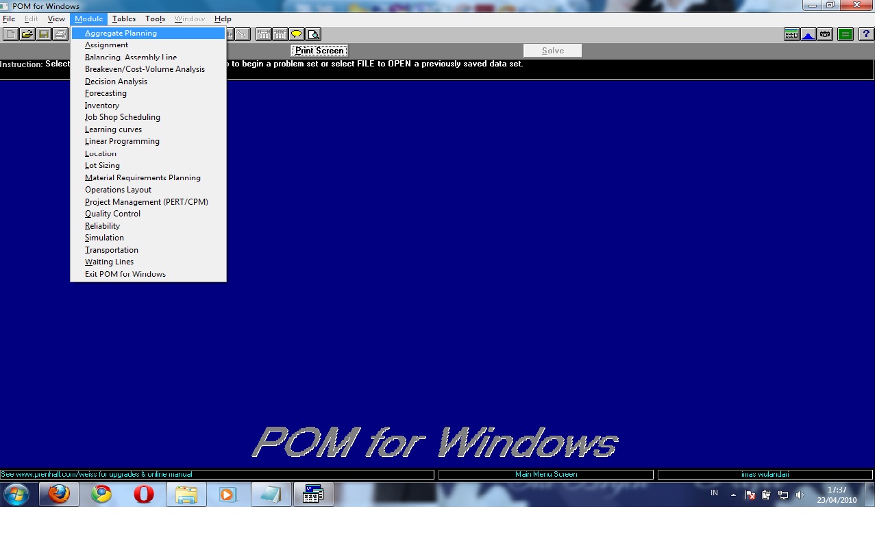 pom qm for windows v4